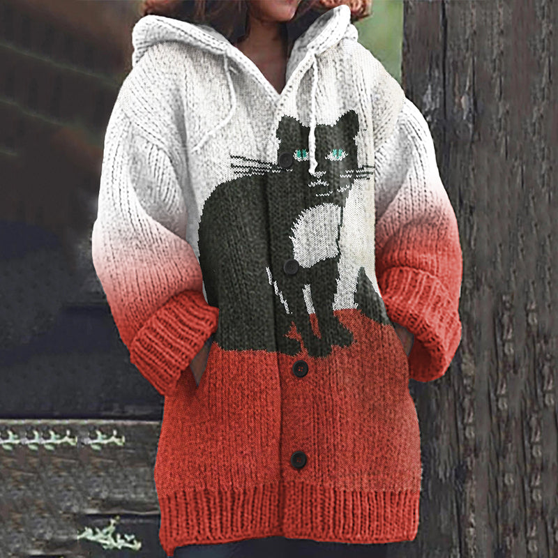Wunderschön gefertigte Strickjacke