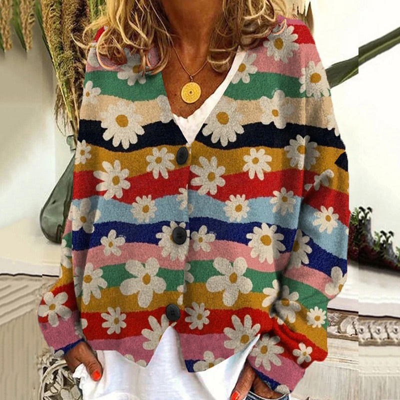 Elegant gestaltete Strickjacke