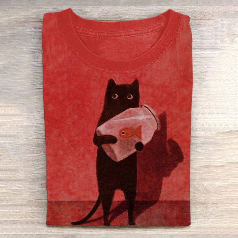 Anmutig gestaltete T-Shirt