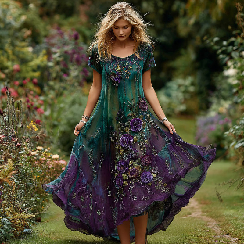 Anmutig gestaltete Kleid