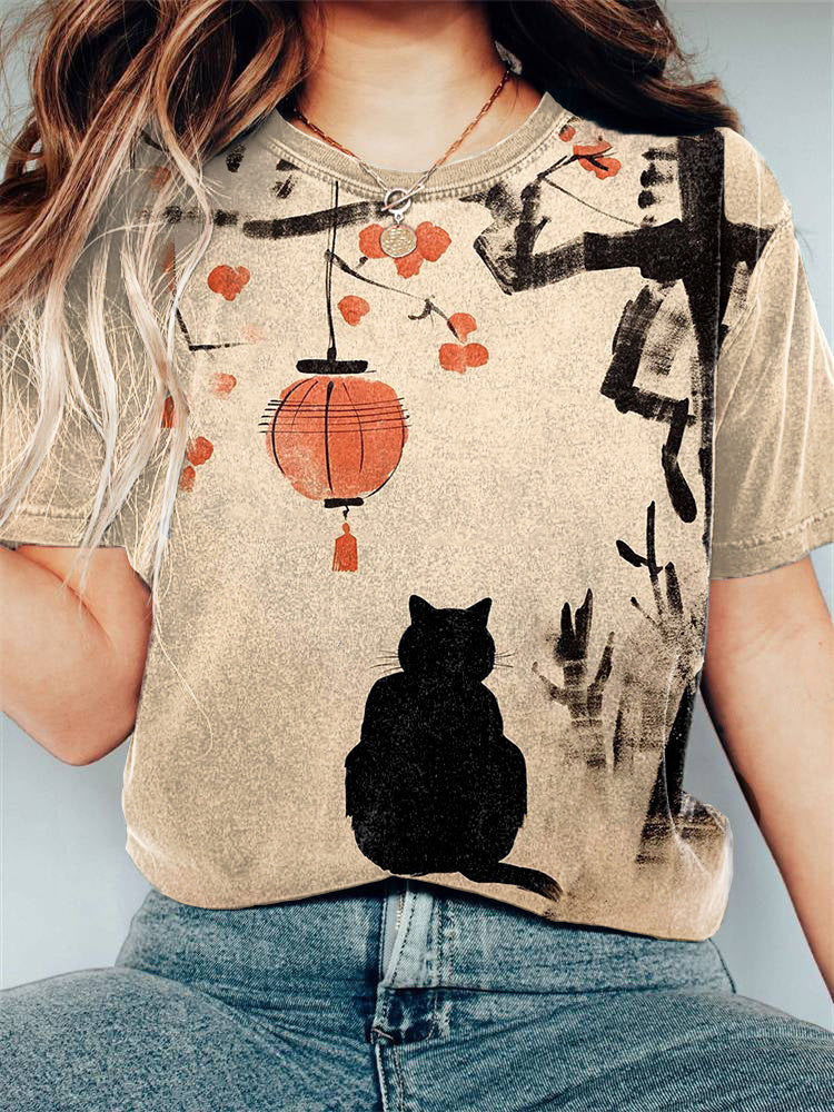 Anmutig gestaltete T-Shirt