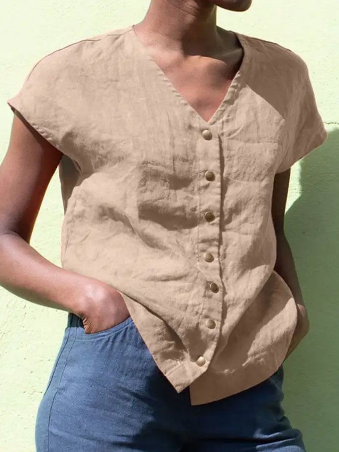 Zeitloser Vintage-Stil Top