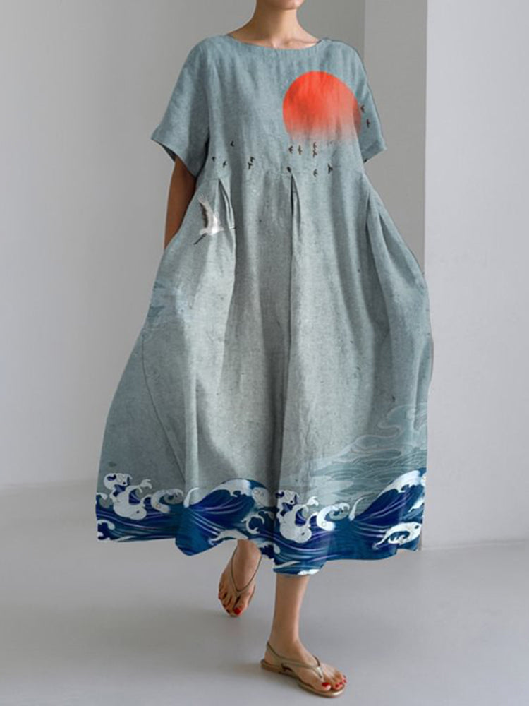 Anmutig gestaltete Kleid