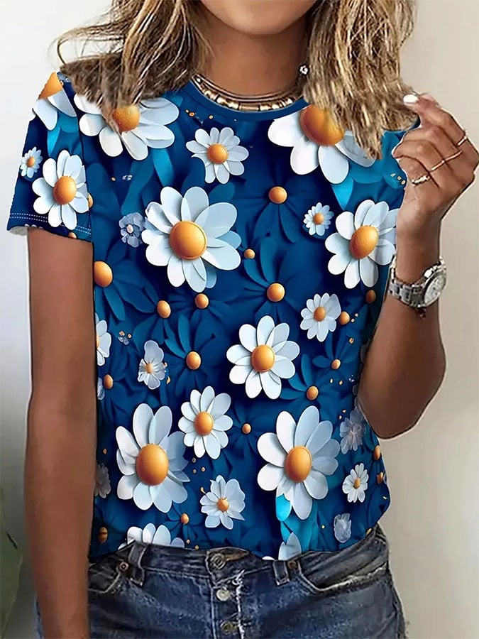 Anmutig gestaltete T-Shirt