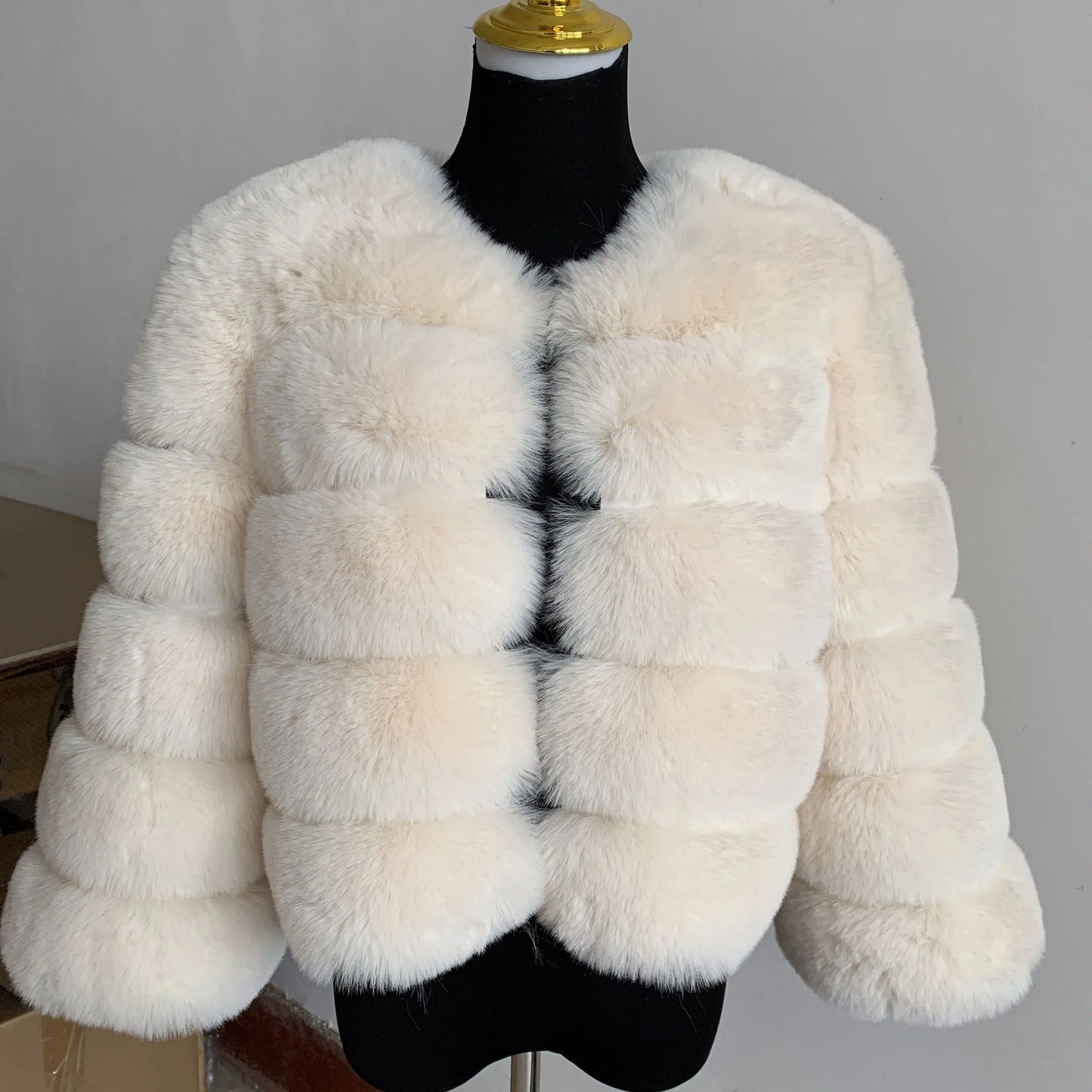 Anmutig gestaltete Jacke