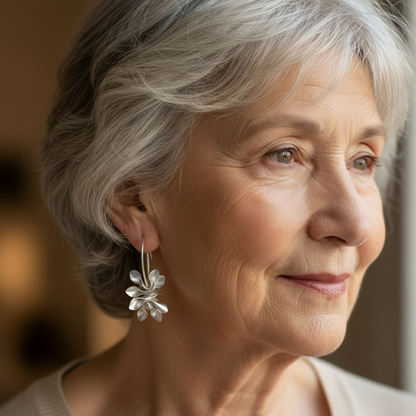 Charmante Silber Ohrring für jeden Anlass