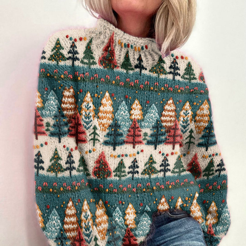 Zeitloser Vintage-Stil Pullover