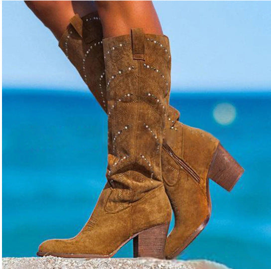 Vintage inspirierte Orthopädische Stiefel