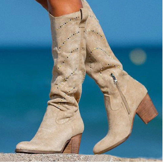 Vintage inspirierte Orthopädische Stiefel