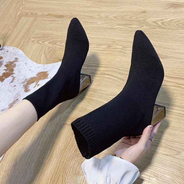 Klassische Orthopädische Stiefel mit zeitlosem Stil