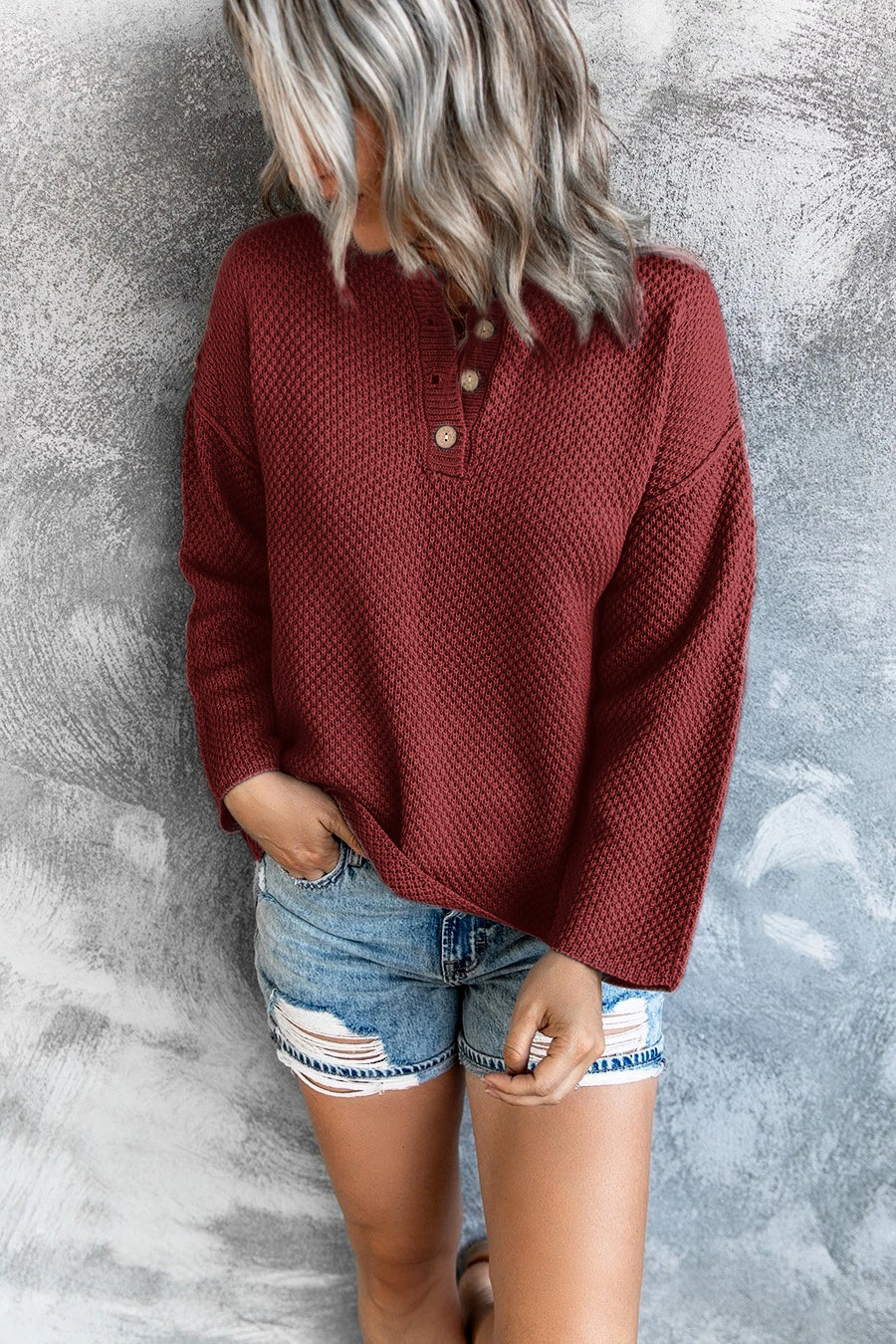 Zeitloser Vintage-Stil Pullover
