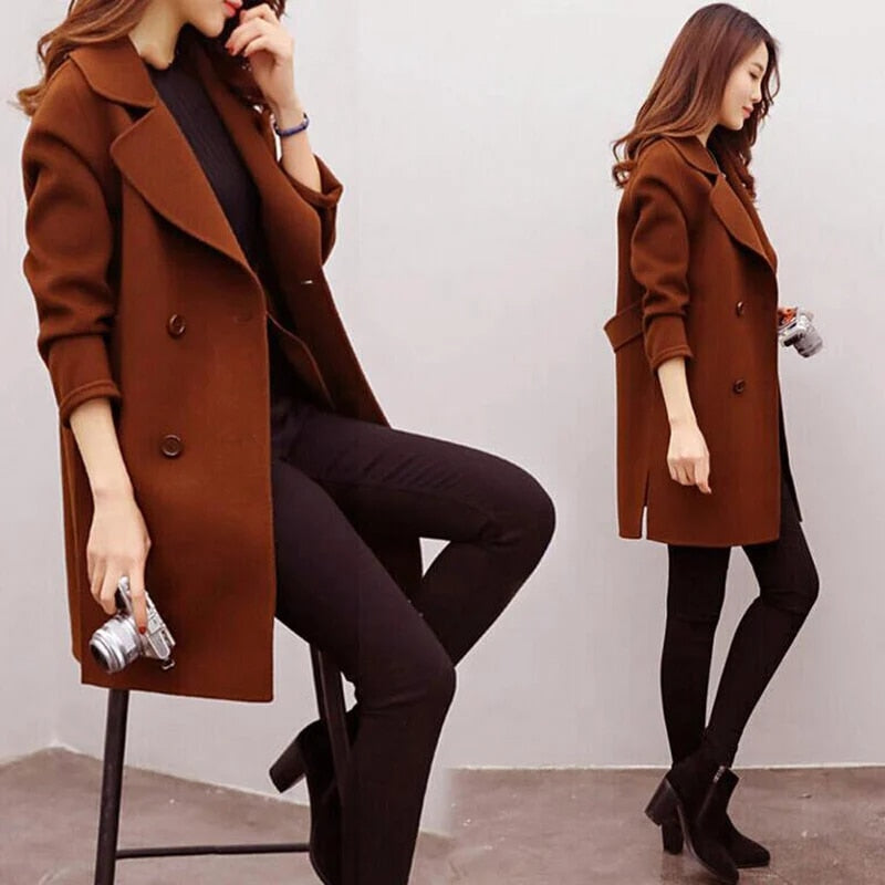 MW | Wollmantel Damen Herbst Winter