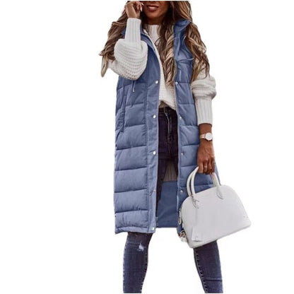 MW | Steppweste mit Kapuze Bodywarmer
