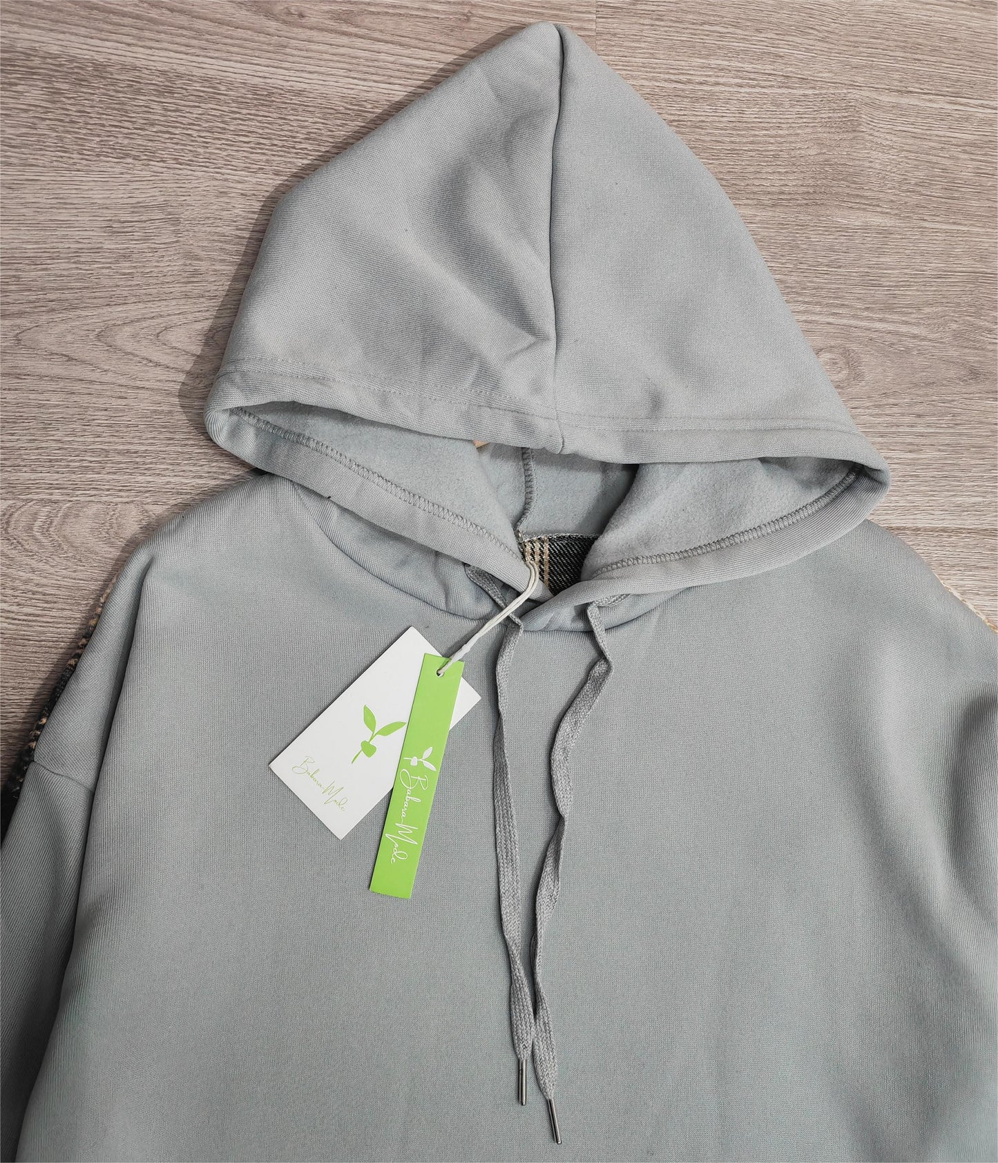 MW | Bequemes langärmeliges Patchwork-Sweatshirt