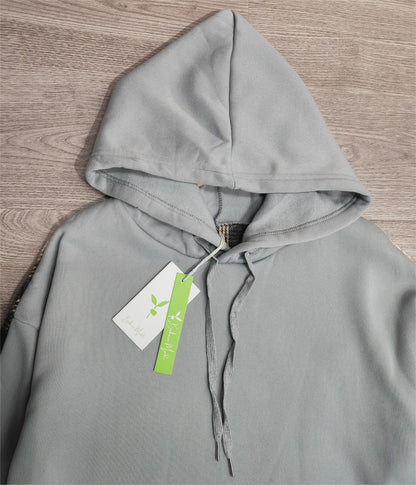 MW | Bequemes langärmeliges Patchwork-Sweatshirt