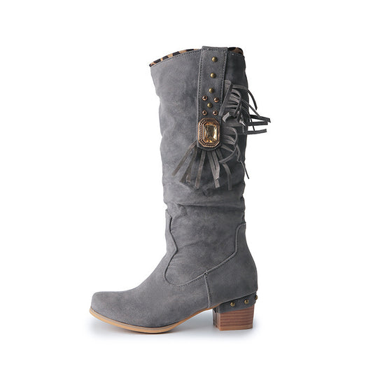Schicke Orthopädische Stiefel mit einzigartigem Design