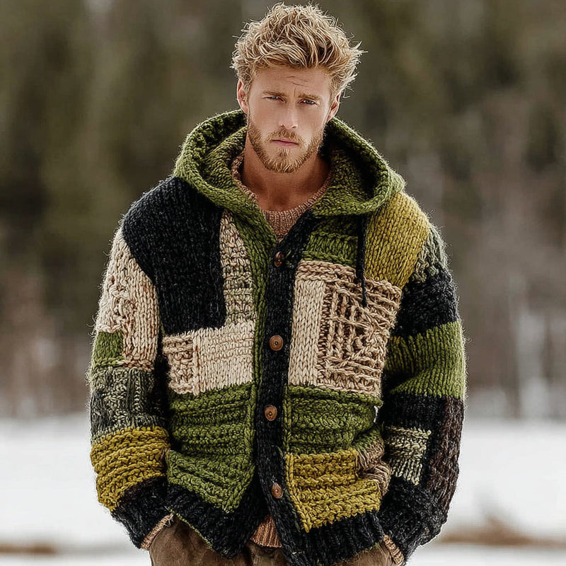 Durchdacht designte Strickjacke