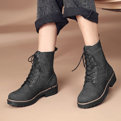 Klassische Orthopädische Stiefel mit zeitlosem Stil
