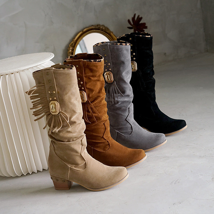Schicke Orthopädische Stiefel mit einzigartigem Design