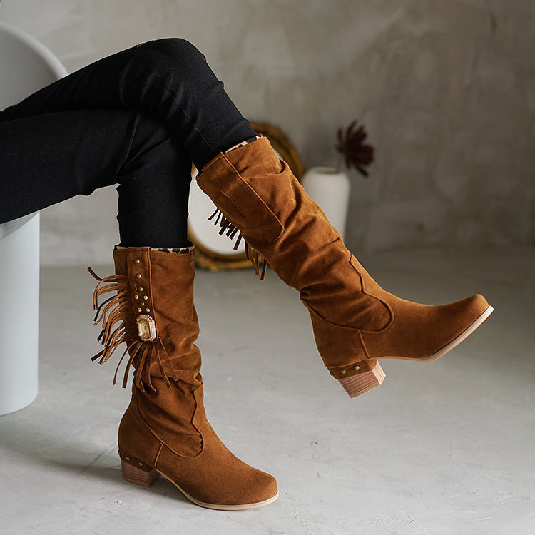 Schicke Orthopädische Stiefel mit einzigartigem Design
