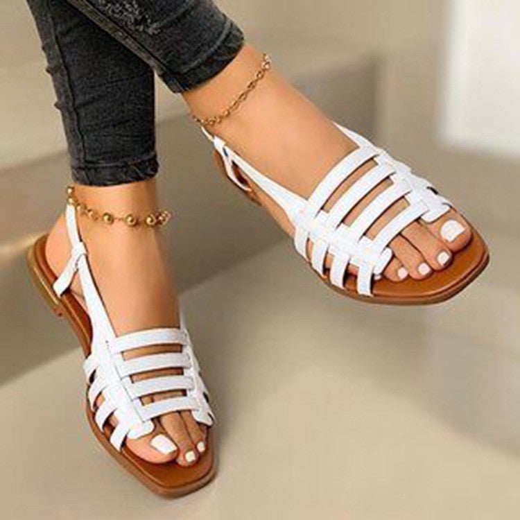 Vintage inspirierte Orthopädische Sandalen