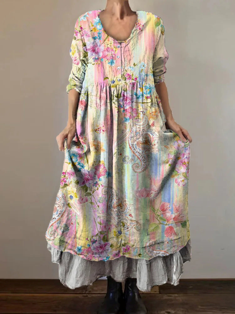 Zeitloser Vintage-Stil Kleid