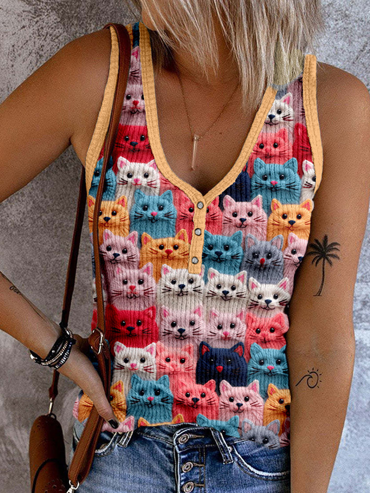 Zeitloser Vintage-Stil Top