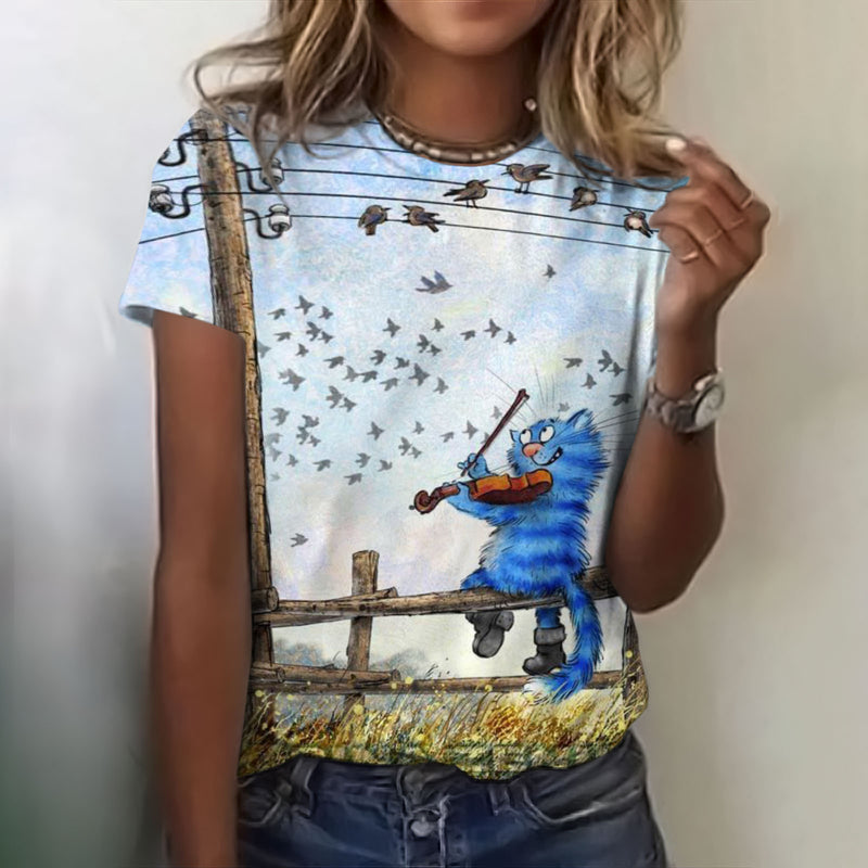 Zeitloser Vintage-Stil T-Shirt