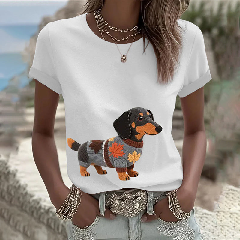 Zeitloser Vintage-Stil T-Shirt
