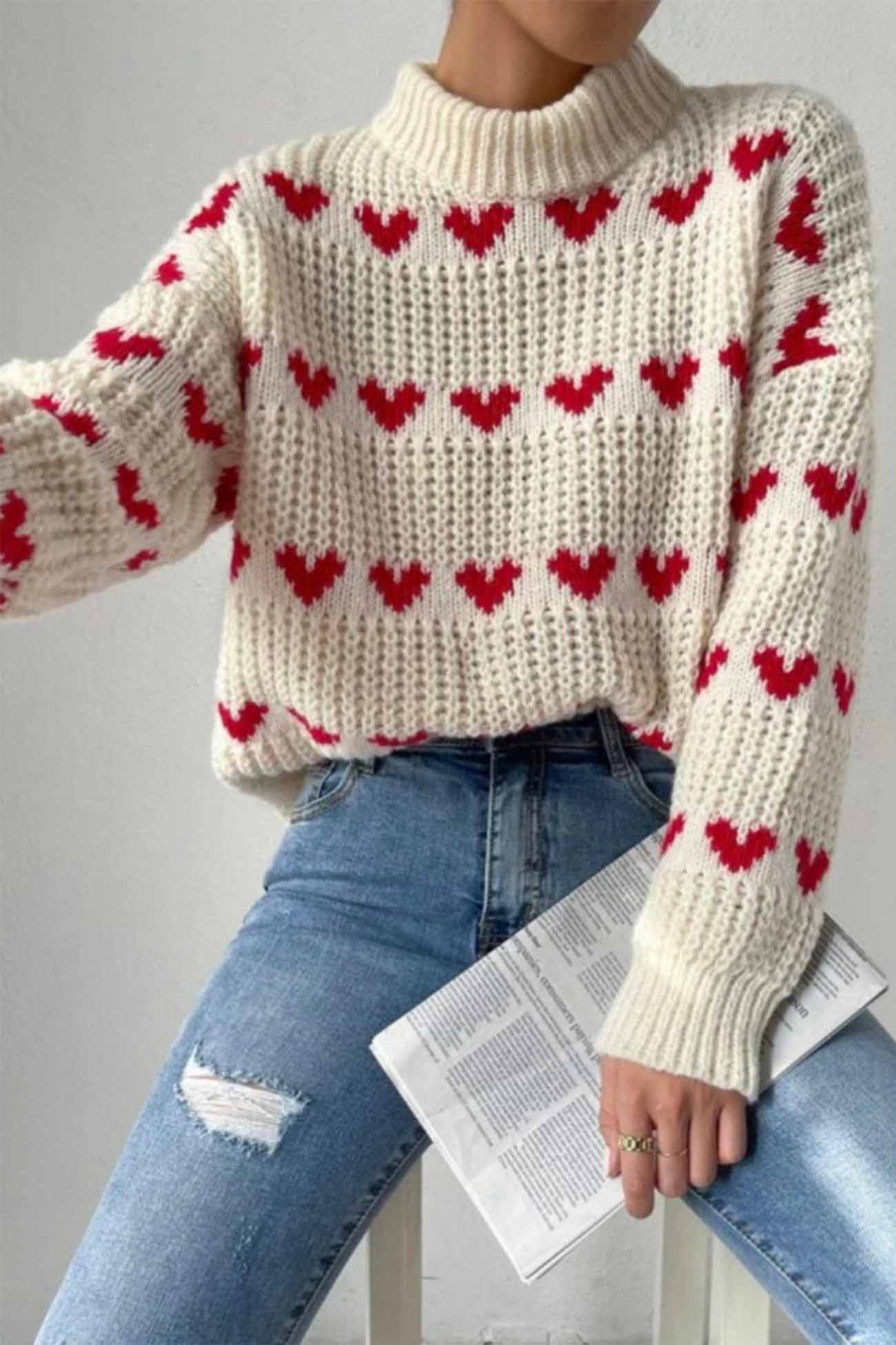 Klassische Vintage Pullover