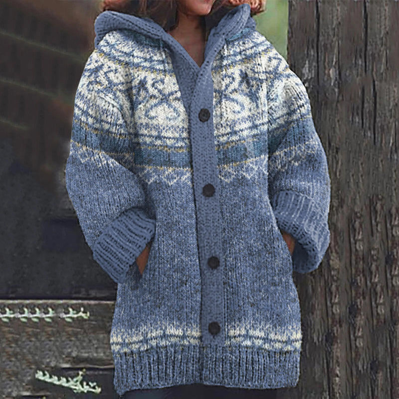 Klassische Vintage Strickjacke