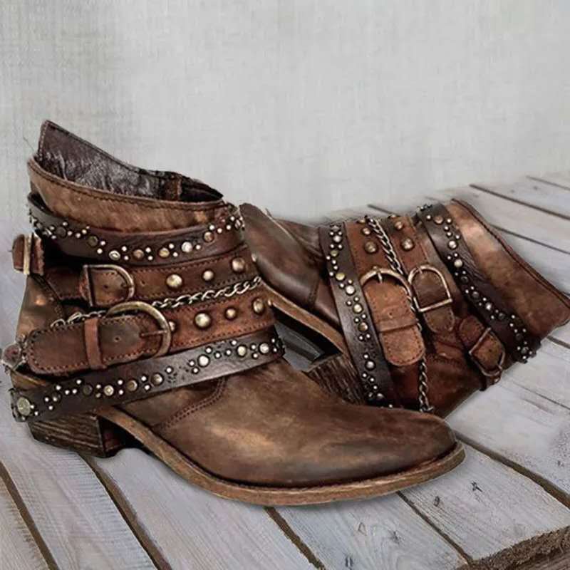 Klassische Orthopädische Stiefel mit zeitlosem Stil