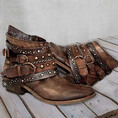 Klassische Orthopädische Stiefel mit zeitlosem Stil