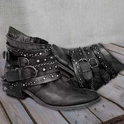 Klassische Orthopädische Stiefel mit zeitlosem Stil