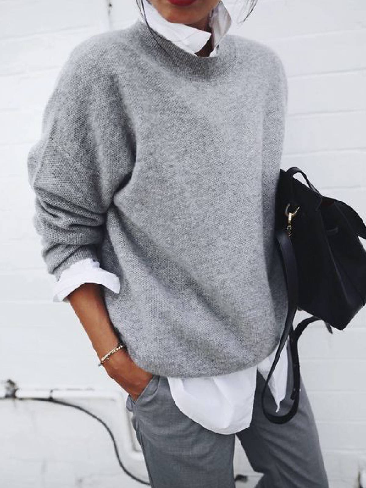 JO | Taillierter und eleganter Pullover