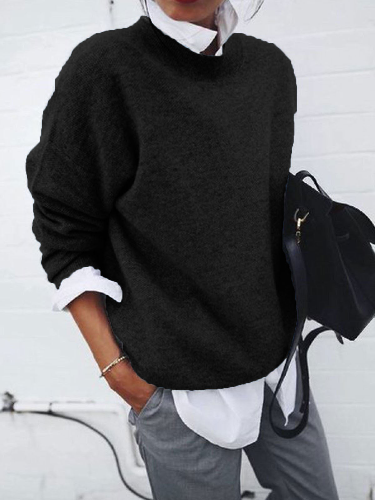 JO | Taillierter und eleganter Pullover