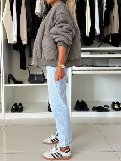 Klassisch gestaltete Jacke