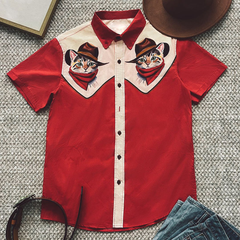 Vintage inspirierte Hemd