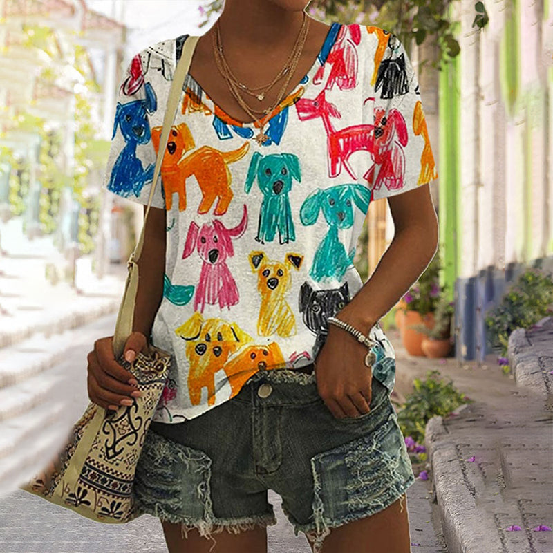 Zeitloser Vintage-Stil T-Shirt