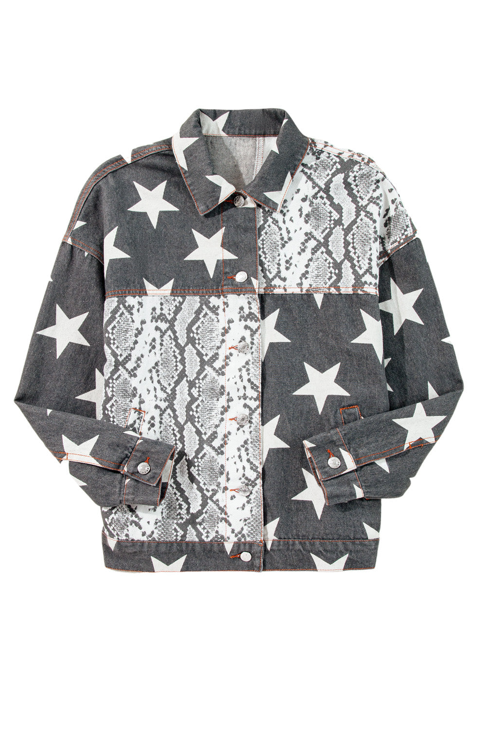 Anmutig gestaltete Jacke