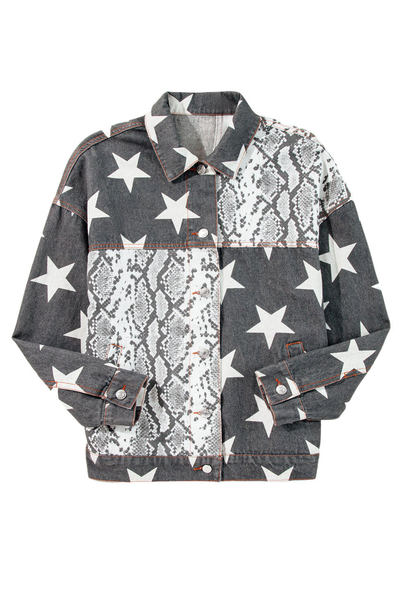 Anmutig gestaltete Jacke