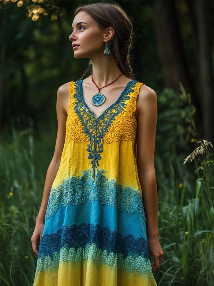 Durchdacht gestaltete Kleid