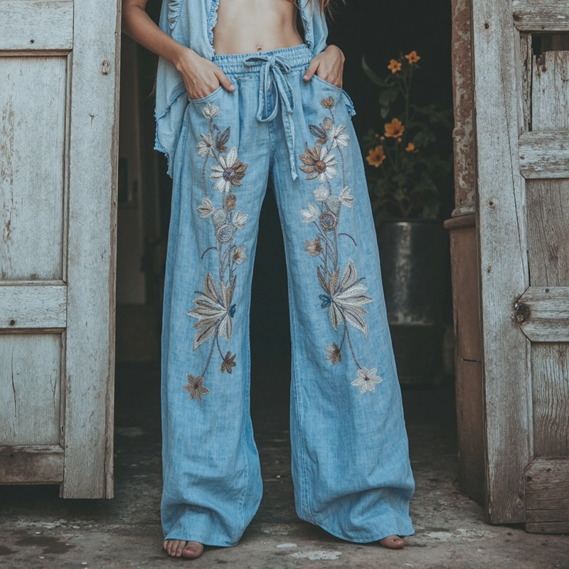 Zeitloser Vintage-Stil Hose