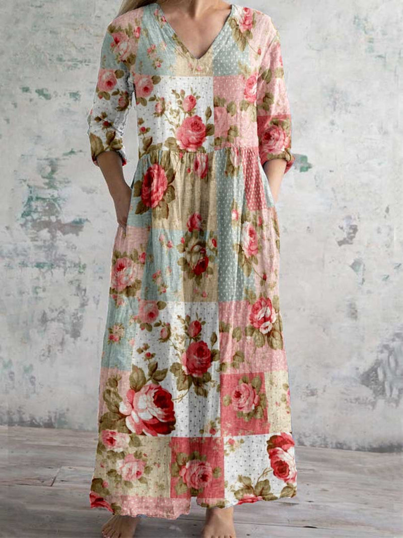 Klassische Vintage Kleid