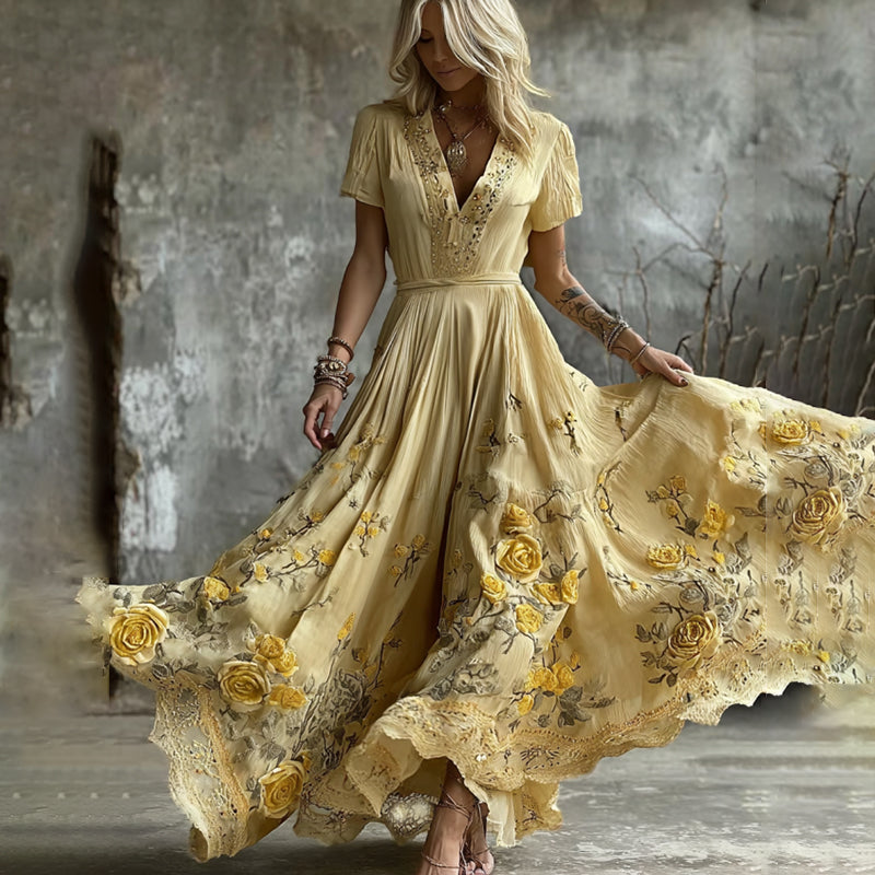 Durchdacht gestaltete Kleid