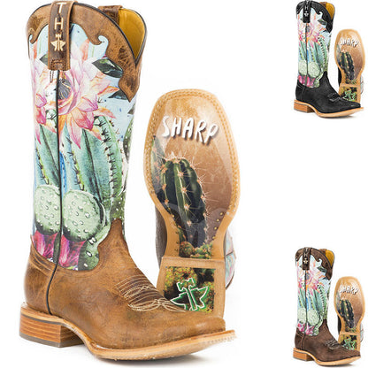 Vintage-inspirierte orthopädische Stiefel
