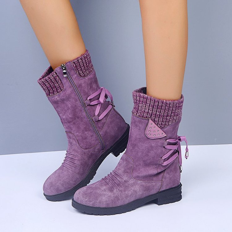 Anmutige Orthopädische Stiefel für modernen Look