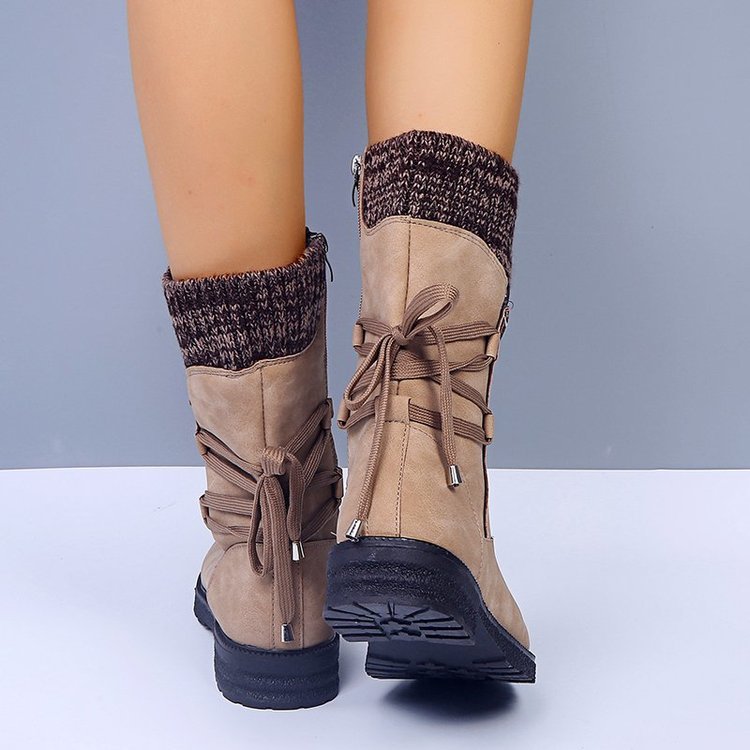 Anmutige Orthopädische Stiefel für modernen Look
