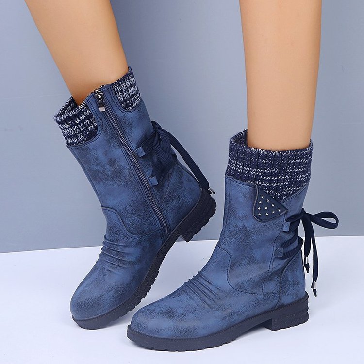 Anmutige Orthopädische Stiefel für modernen Look