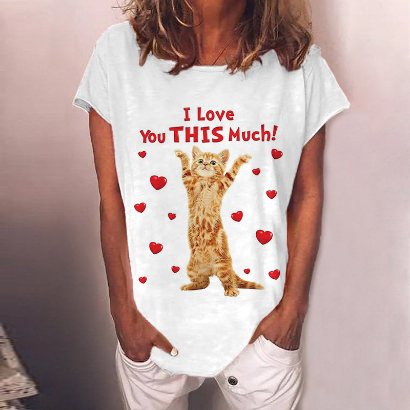 Anmutig gestaltete T-Shirt